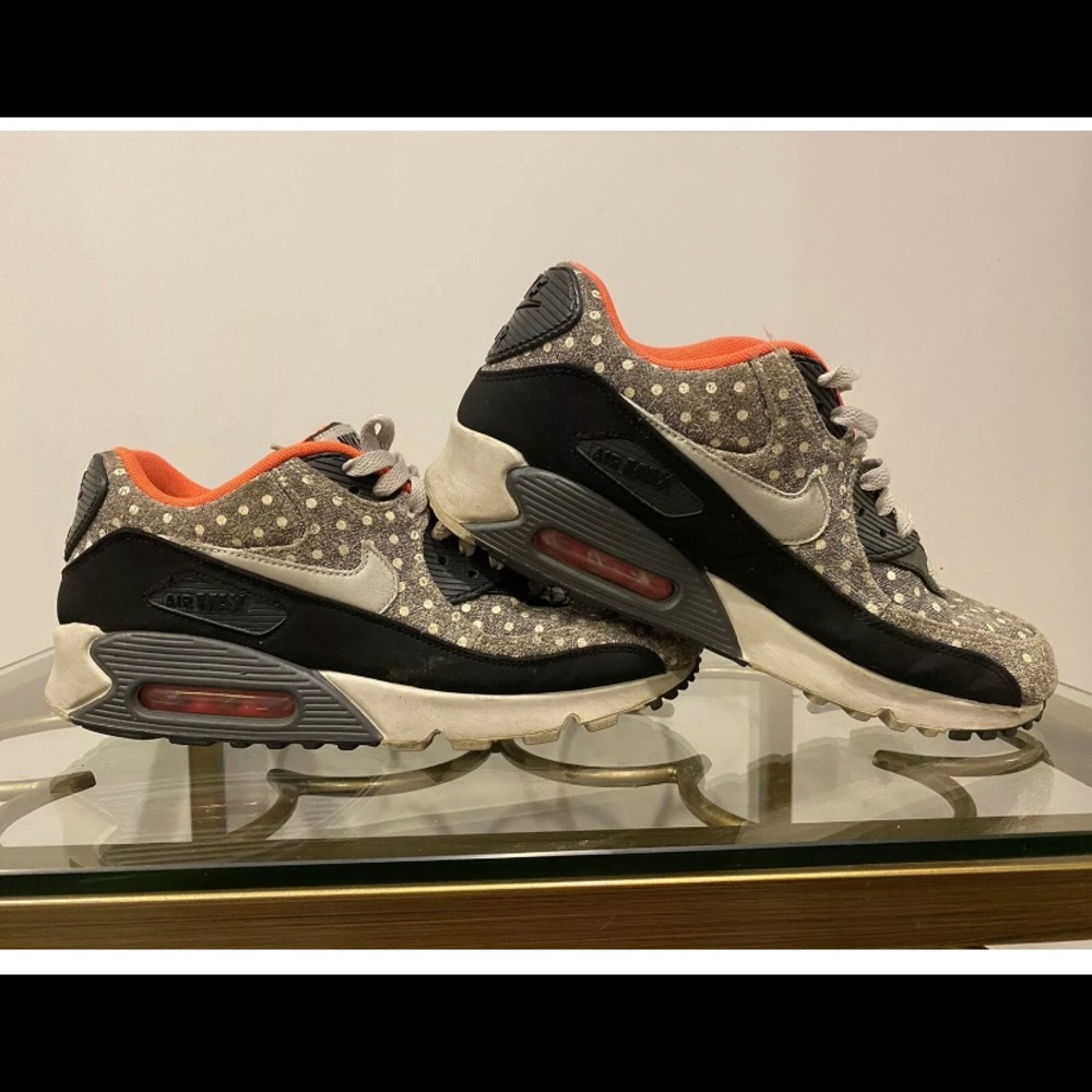 Nike Air Max 90 LTR Premium Black/Granite 8.5 - Picture 5 of 8